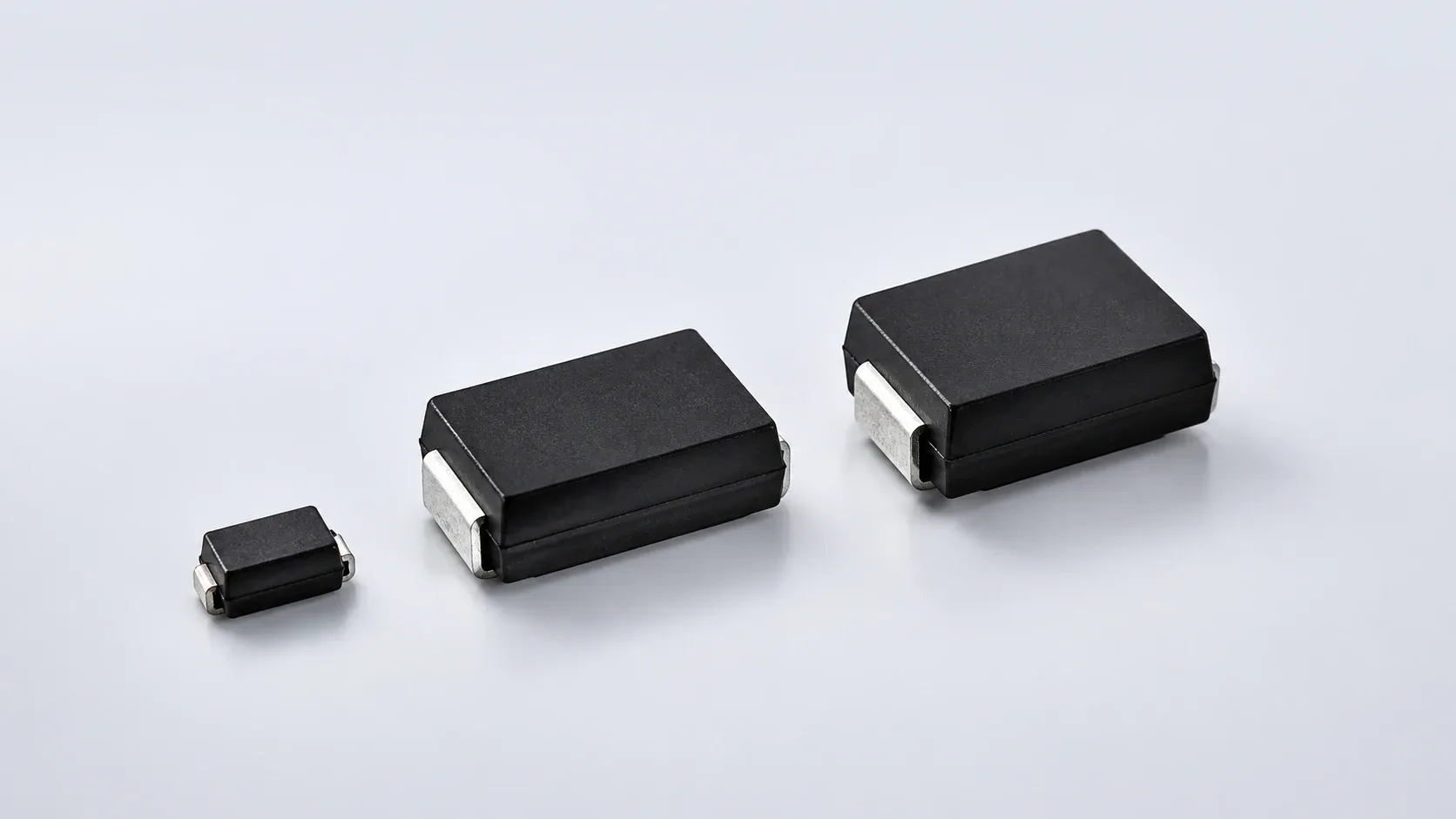 Surface-mount ESD and TVS protection diodes