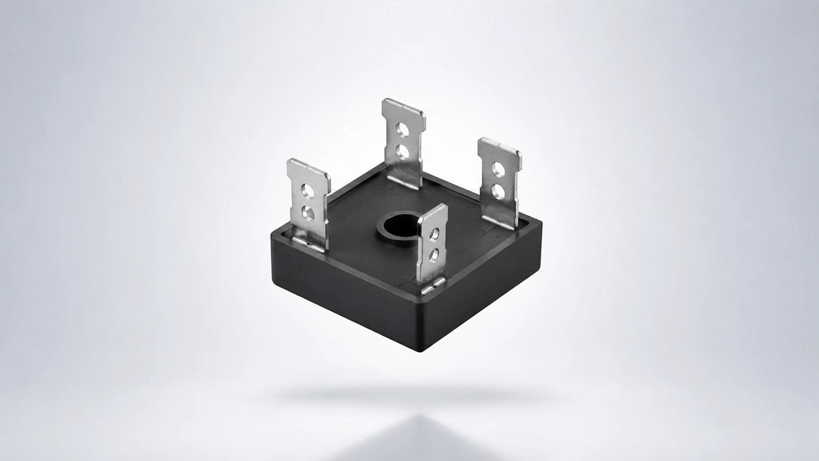 Single-phase bridge rectifier package