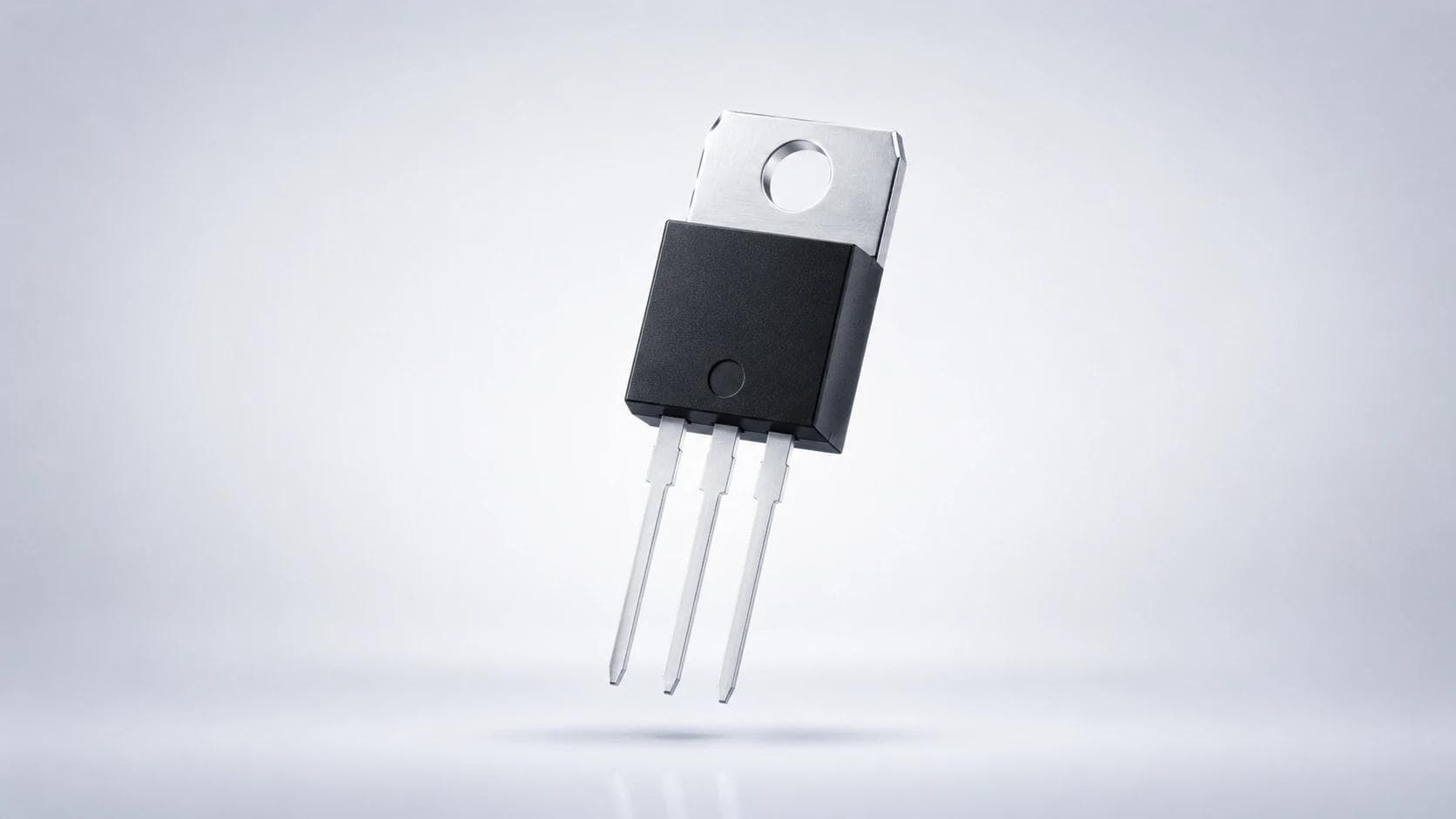 Three-lead power MOSFET package
